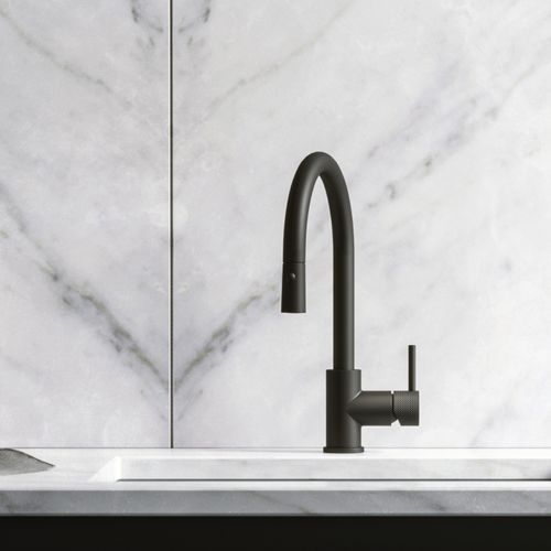 Buddy X Kitchen Mixer Round Spout/Pull Out Spray