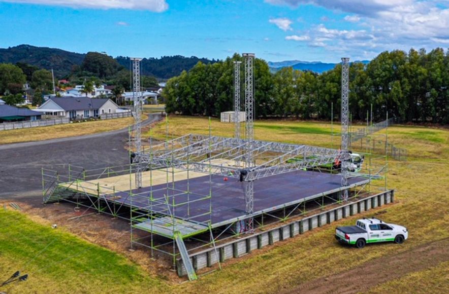 Stage - Whitianga Summer Concert 2020