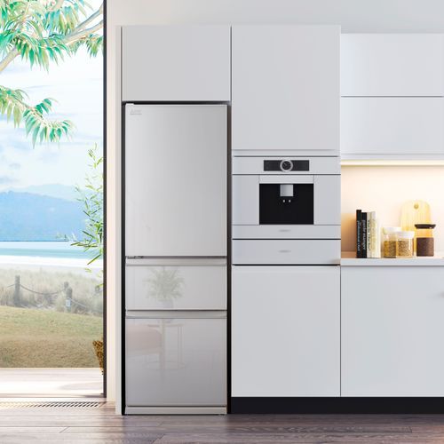 CX Glass Panel Designer Series Multi Drawer Fridge