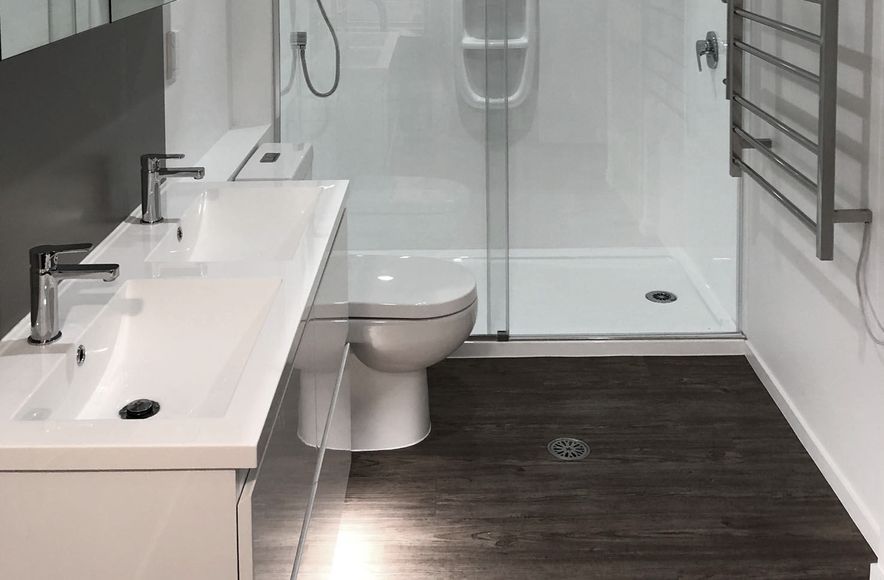 Chrome Bathroom