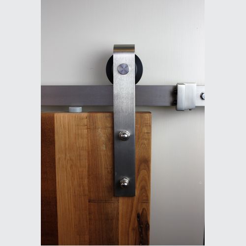 Classic Stainless Steel Barn Door Track