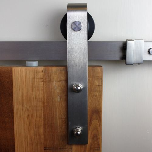 Classic Stainless Steel Barn Door Track