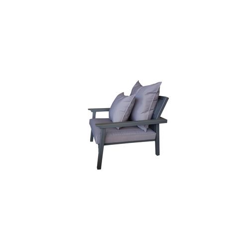 Classique Aluminium Outdoor Chair - Charcoal Frame