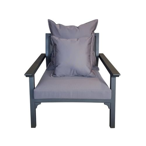 Classique Aluminium Outdoor Chair - Charcoal Frame