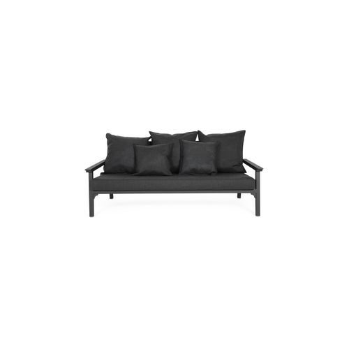 Classique Aluminium Outdoor Sofa - Charcoal Frame