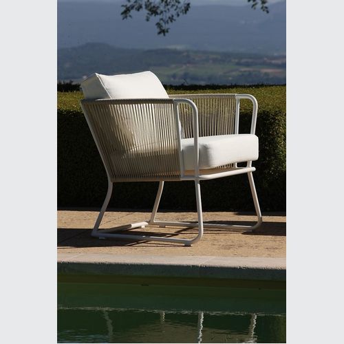 Coast Outdoor Rope And Aluminium Armchair