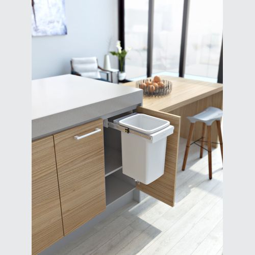 Compact Bin Storage - 1 x 20 Litre Bucket - Handle Pull