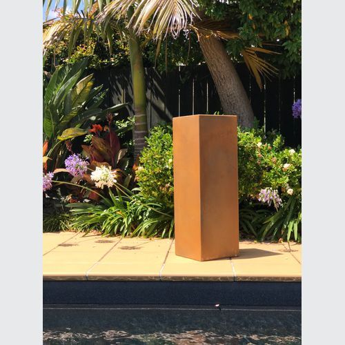 Corten Column 900 Planter