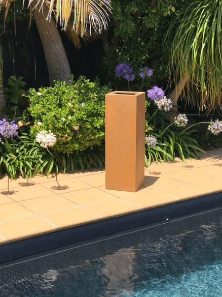 Corten Column 900 Planter