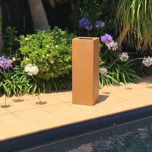 Corten Column 900 Planter
