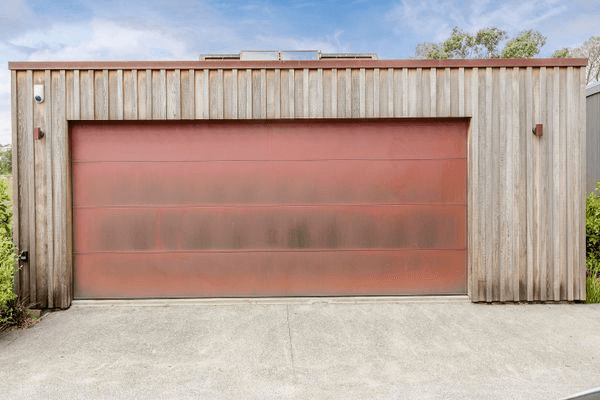 Copper Garage Door
