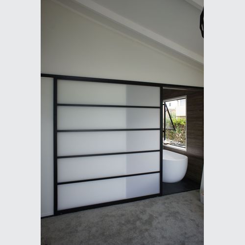 Custom Multi-Panel Sliding Wardrobe Door