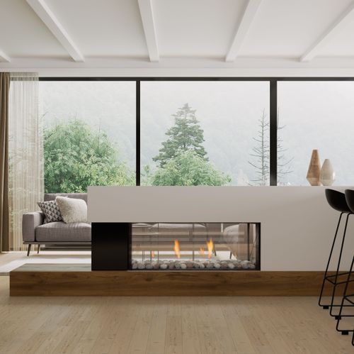 Escea DS1150 High Output Frameless Gas Fireplace