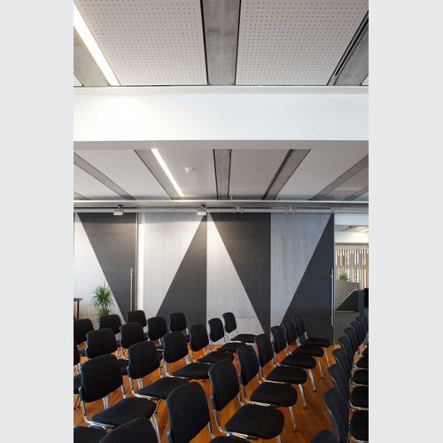 Painted MDF Acoustic Perforations - Big River Panels