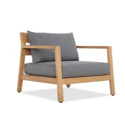 Devon Teak Kisbee Outdoor Lounge Chair