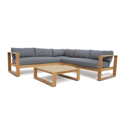 Devon Teak Milford Outdoor Corner Sofa