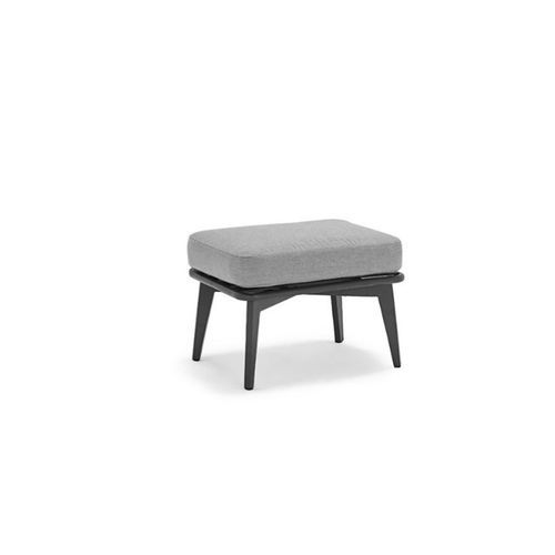 Diva Outdoor Aluminium And Rope Footstool