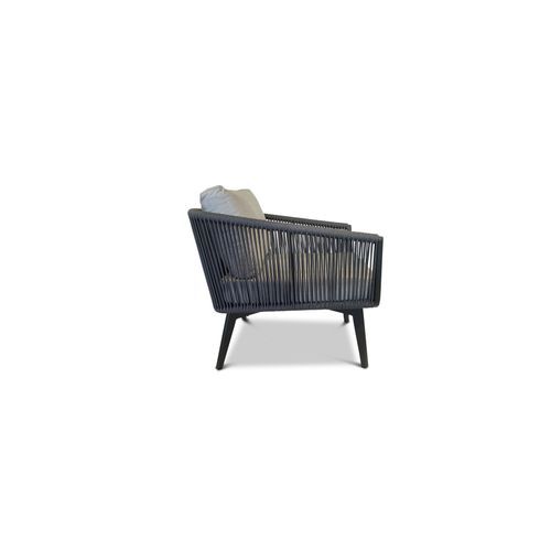 Diva Outdoor Aluminium and Rope Lounge Chair