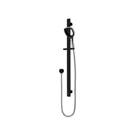 DreamJet Black/Chrome Slide Shower VDRM044