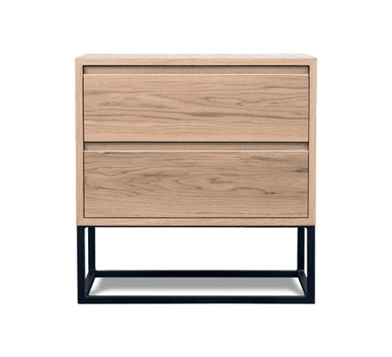 Dune Two-Drawer Bedside