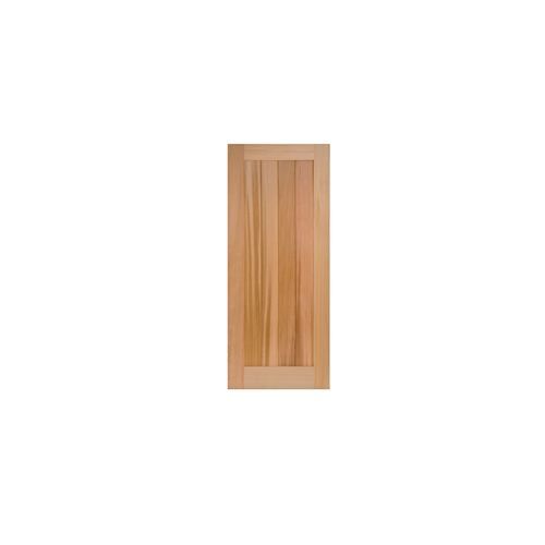 E1 Rails Solid Timber Modern Entrance Door