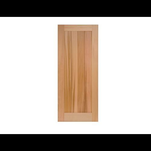 E1 Rails Solid Timber Modern Entrance Door