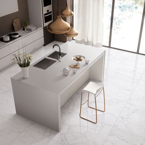 Evo Carrara & Statuario Wall & Floor Tiles