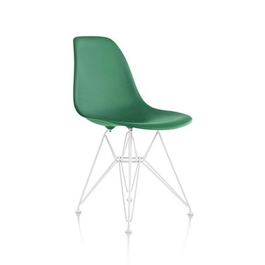Eames Moulded Plastic Side Chair by Herman MIller