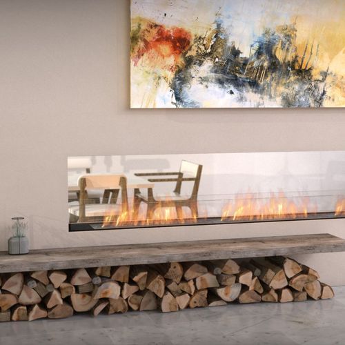 EcoSmart Flex Double Sided 122 Fireplace 