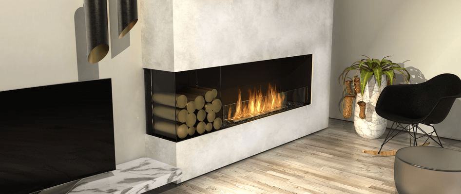 EcoSmart Flex Left Corner 50 Fireplace