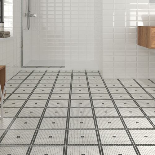 Lisbon Elvas White Floor & Wall Tiles