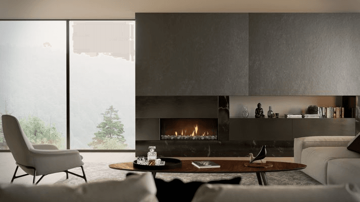 Escea DS1150 High Output Frameless Gas Fireplace