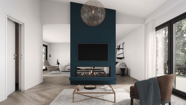 Escea DS1400 High Output Frameless Gas Fireplace