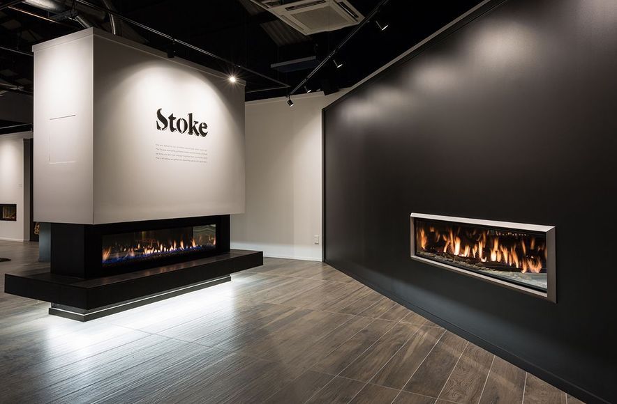 Escea Stoke Fire Show Room Auckland