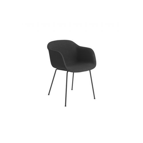 Fiber Armchair Tube Base - Fabric