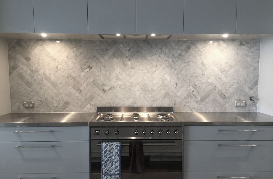 Grey Kitchen Splashback