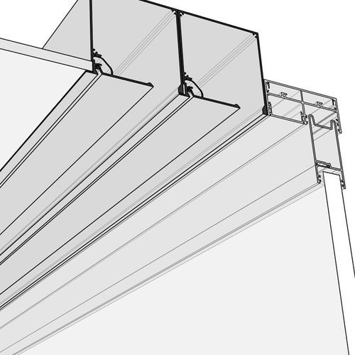 HB1260 Double Recessed Blind Box for Motorised Roller Blinds