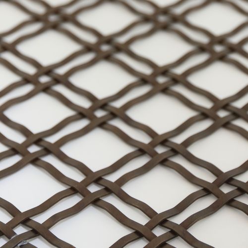 Oxford Hand Woven Double Diamond Plain Grille