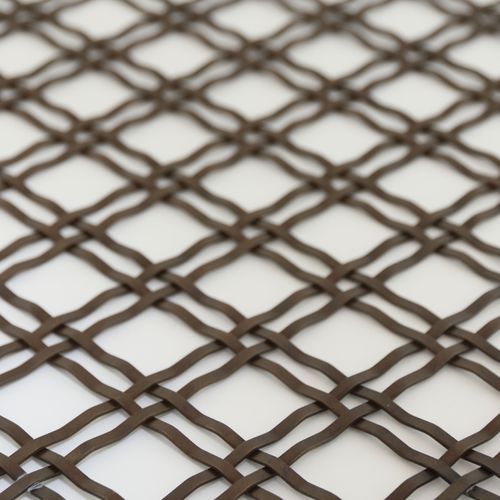 Oxford Hand Woven Double Diamond Plain Grille