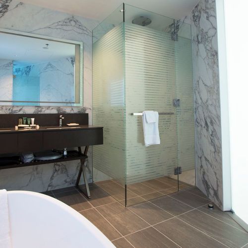 Frameless Glass Box Showers