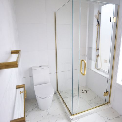 Frameless Glass Box Showers