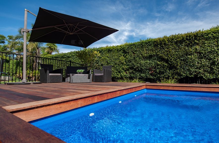 Howick Timber Pool Landscape