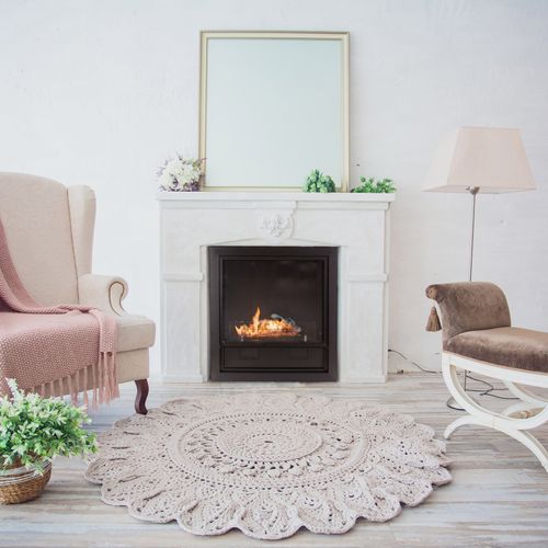 Planika Bio-Fuel Fireplace L-Fire in Casing