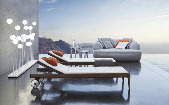 Levante Sun Lounger by Exteta