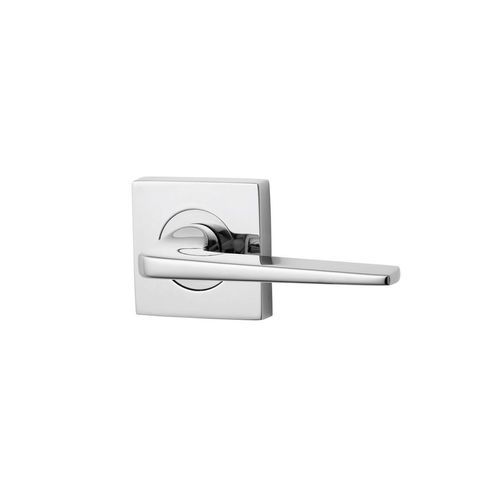 Lockwood 1420 Square Series Brass Door Handles