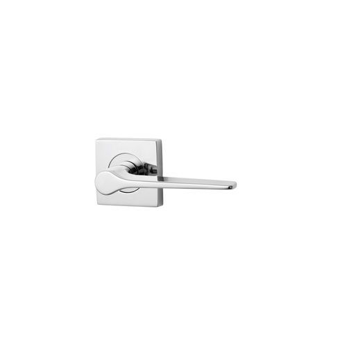 Lockwood 1420 Square Series Brass Door Handles