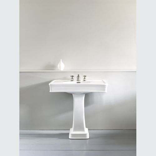 Lonsdale 860mm Basin on Metal Basin Stand