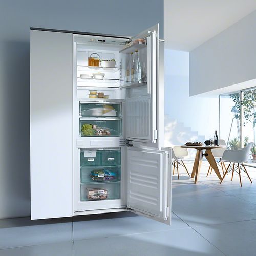 Integrated Fridge Freezer With Ice Maker by Miele 