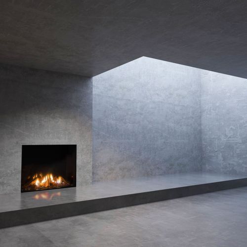 MODE Tall Gas Fireplace