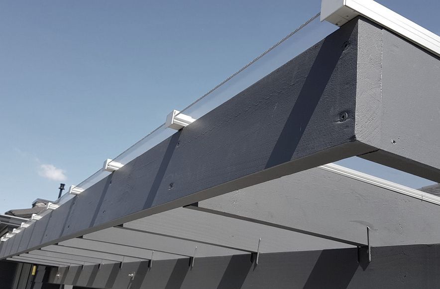 Residential Clear Roof Canopy 